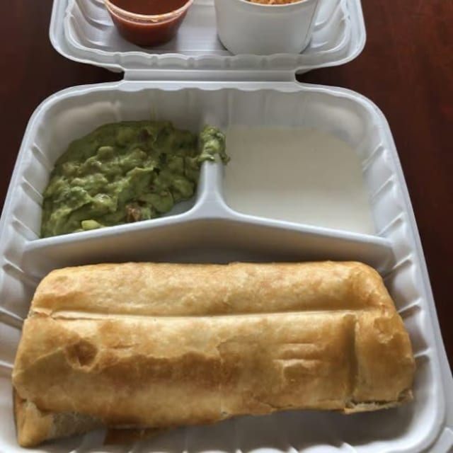Chimichanga Plate.