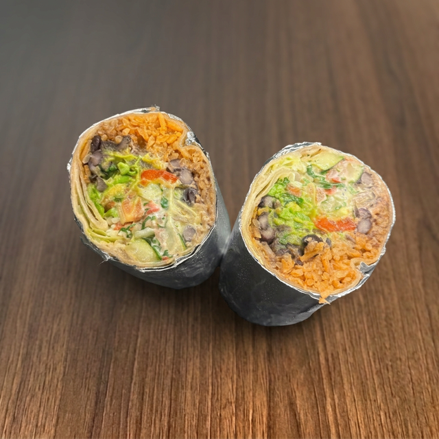 Super Veggie Burrito.