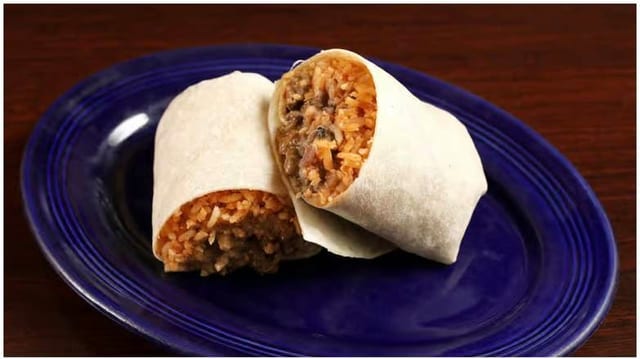 Regular Veggie Burrito.